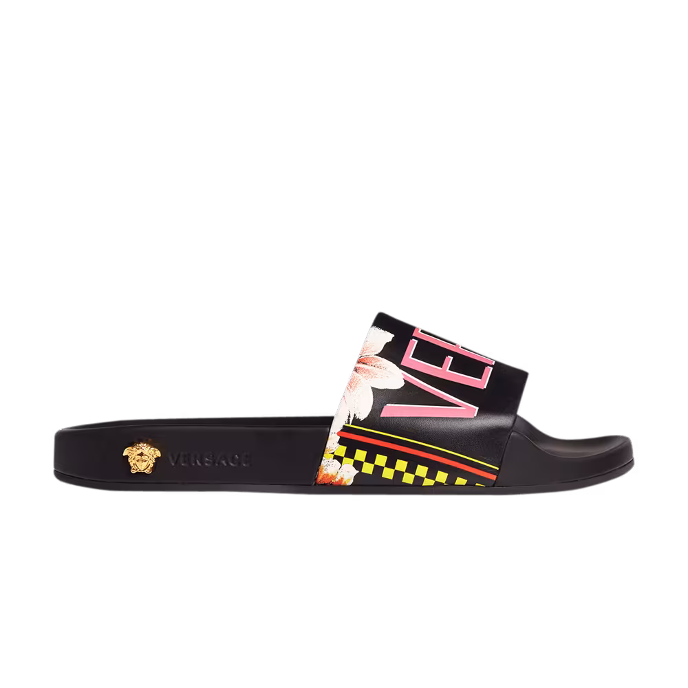 Versace Women's Slide Floralmania Print