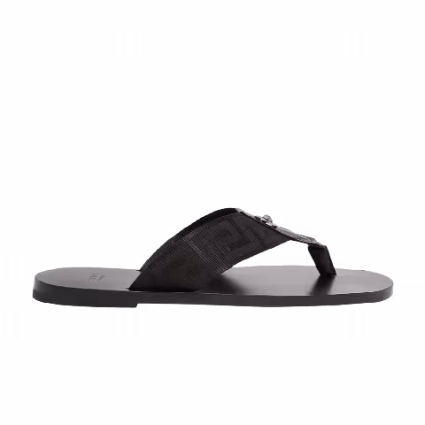 Versace Greca Sandal 'Black'