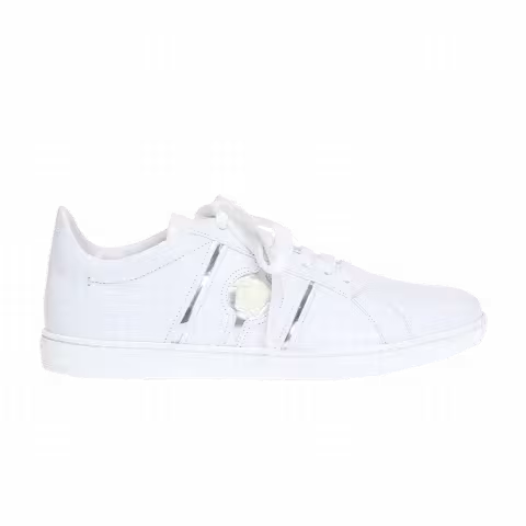 Versace Medusa Low 'Silver Tone - White'