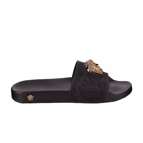 Versace Palazzo Medusa Pool Slide 'Black Gold'