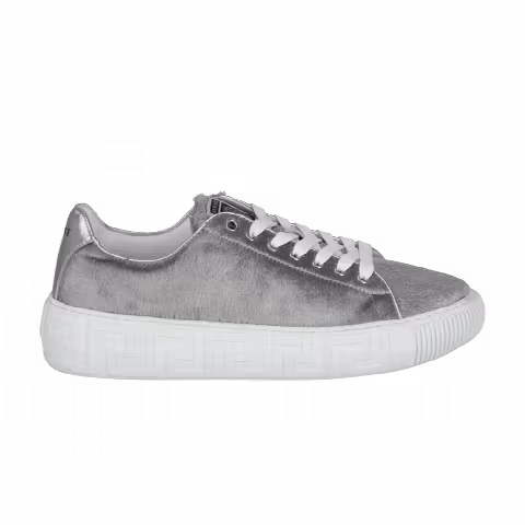 Versace Wmns Greca 'Silver Pony Hair'
