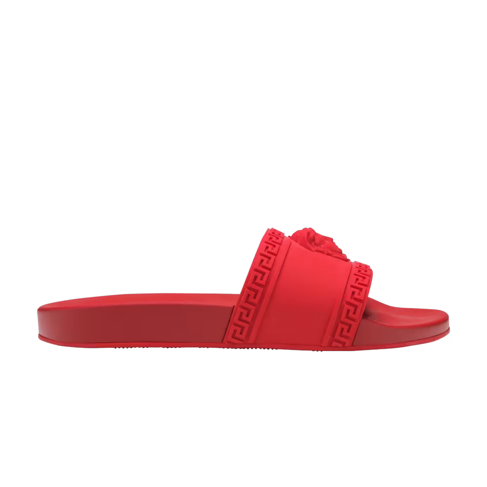 Versace Palazzo Medusa Pool Slide Red