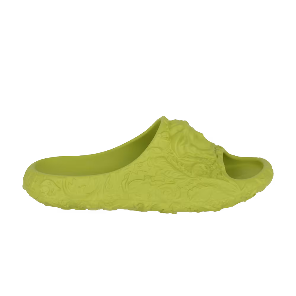 Versace Baroque Pool Slide Citron