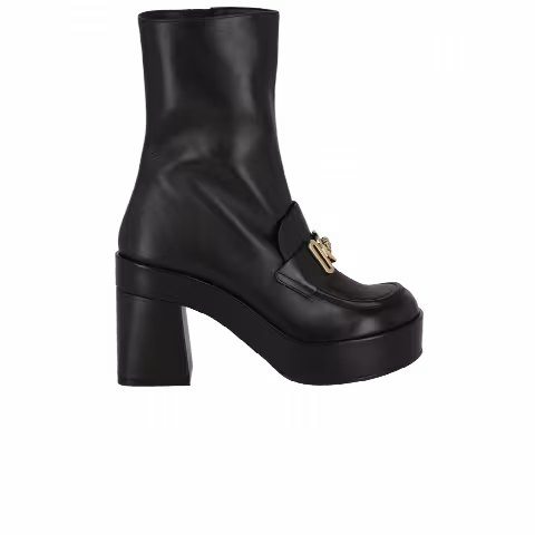 Versace Medusa Wmns Chain Booties 'Black'