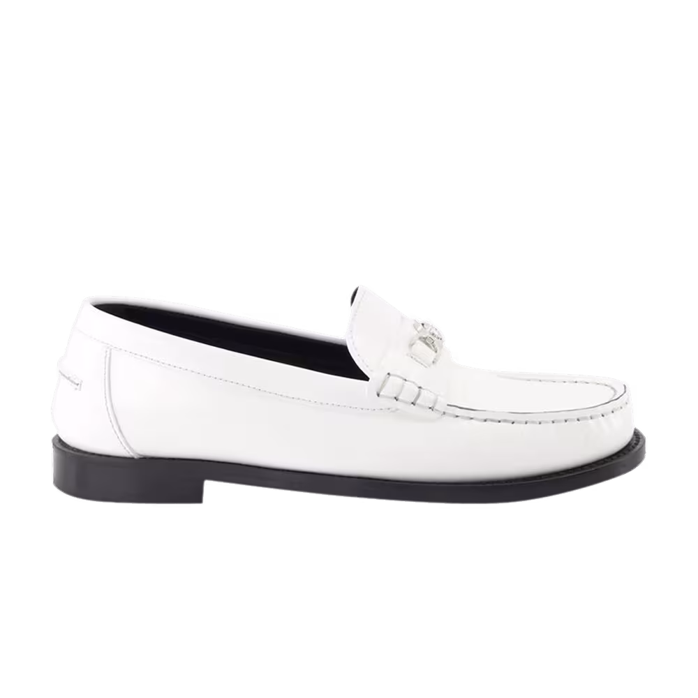 Versace Women's T.20 Loafers Optical White Palladium