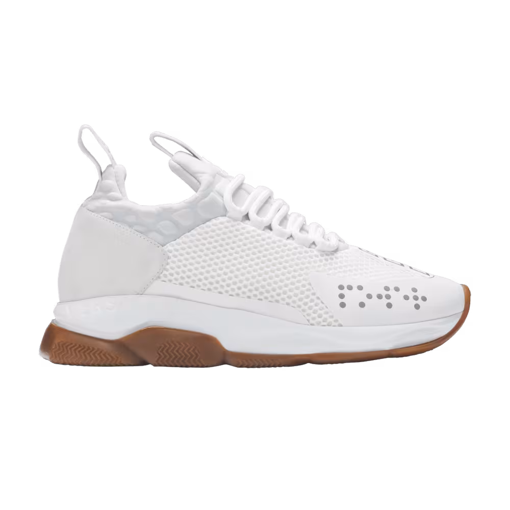 Versace Cross Chainer White Gum