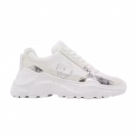 Versace Wmns Speedtrack Sneaker 'V-Emblem - White Silver'
