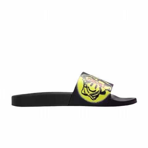 Versace Wmns Medusa Smile Slide 'Black'
