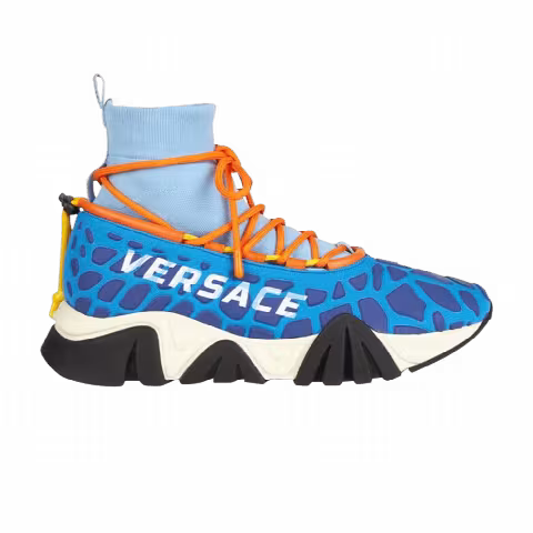 Versace Squalo Knit 'Drawstring - Blue'