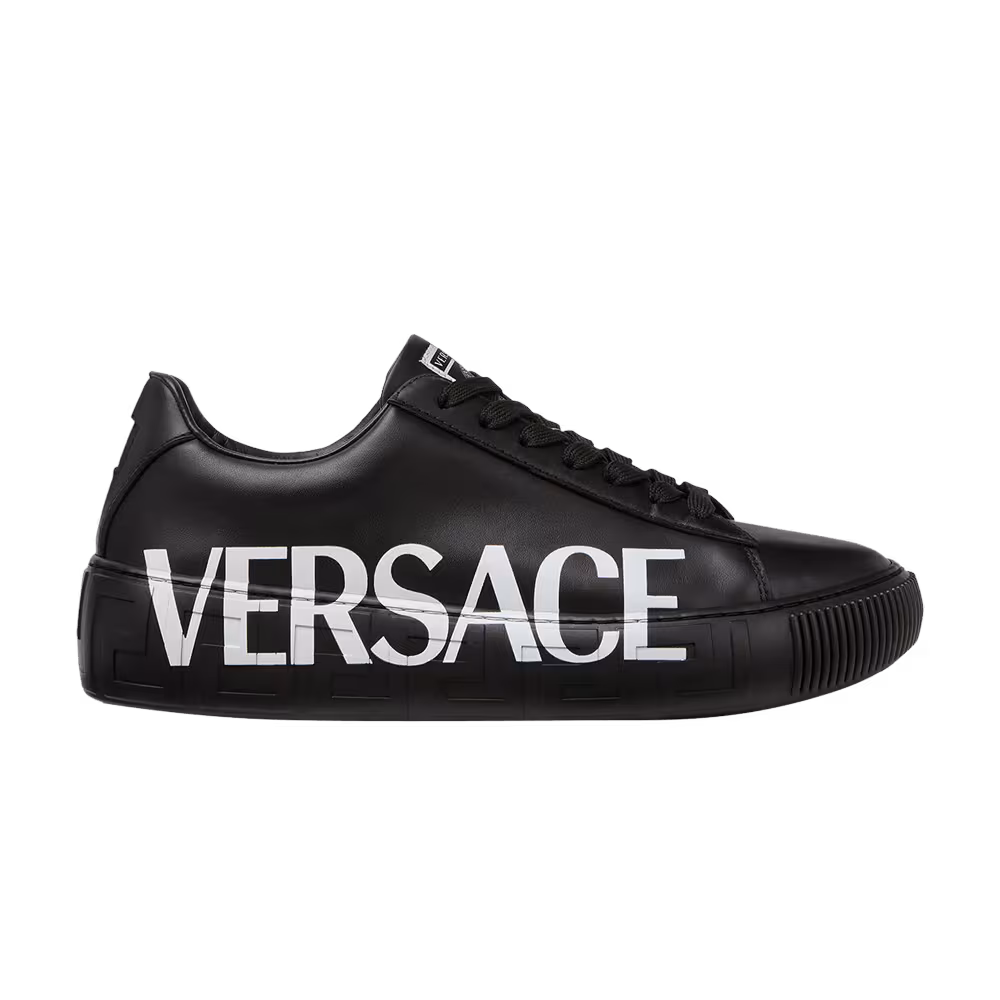 Versace Women's Greca Low Logo - Black