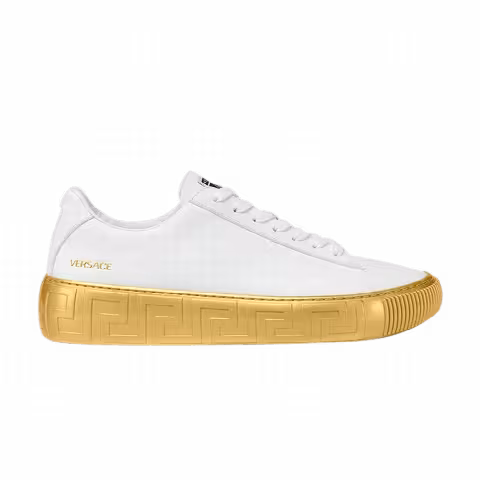 Versace Greca 'White Gold'