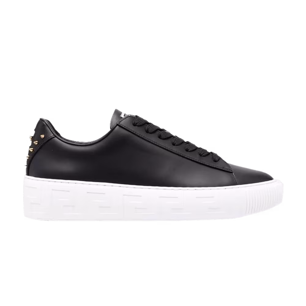 Versace Studded Low Black