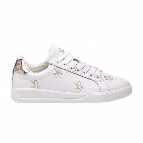Versace Jeans Low 'VJ Logo Print - White'