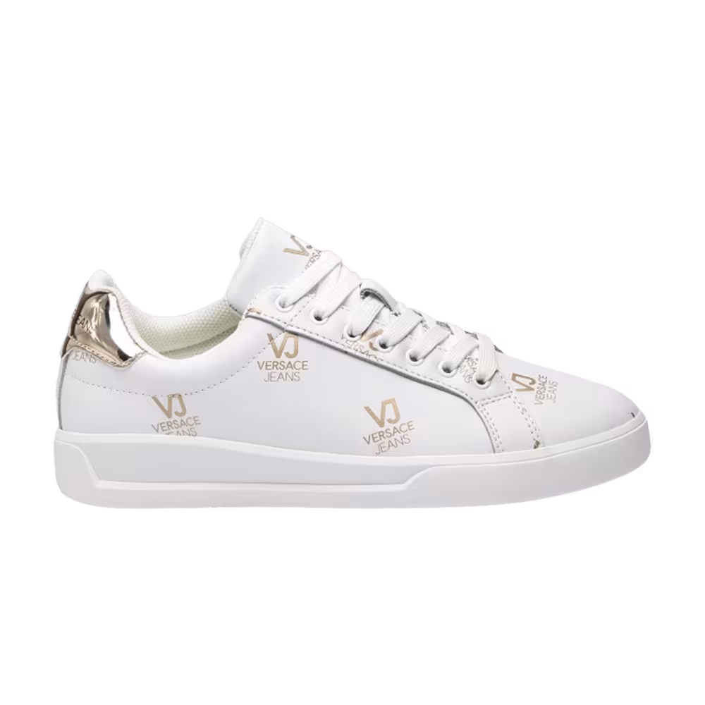 Versace Jeans Low VJ Logo Print - White