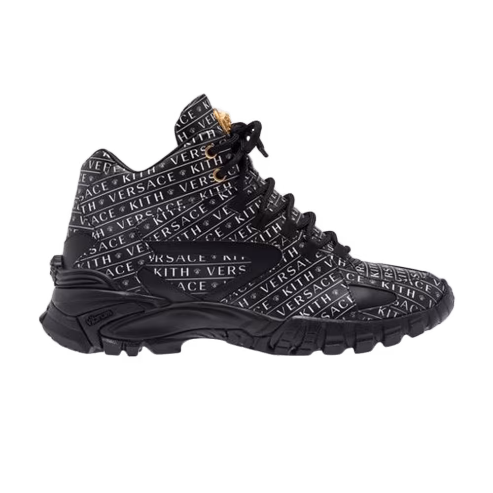 Kith x Versace Amico Mid Monogram Black