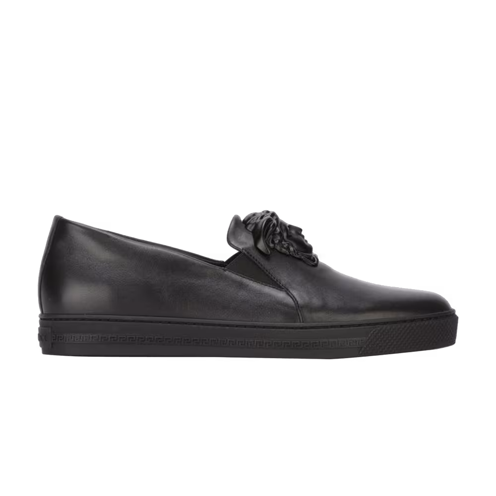 Versace Palazzo Slip-On Black