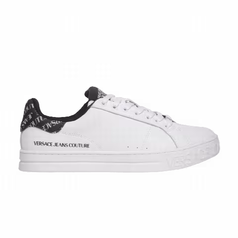 Versace Court 88 Logo Sneaker 'White Black'