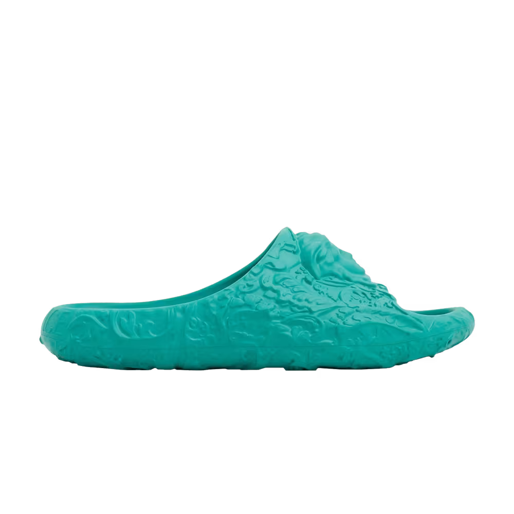 Versace Dimension Pool Slide Turquoise