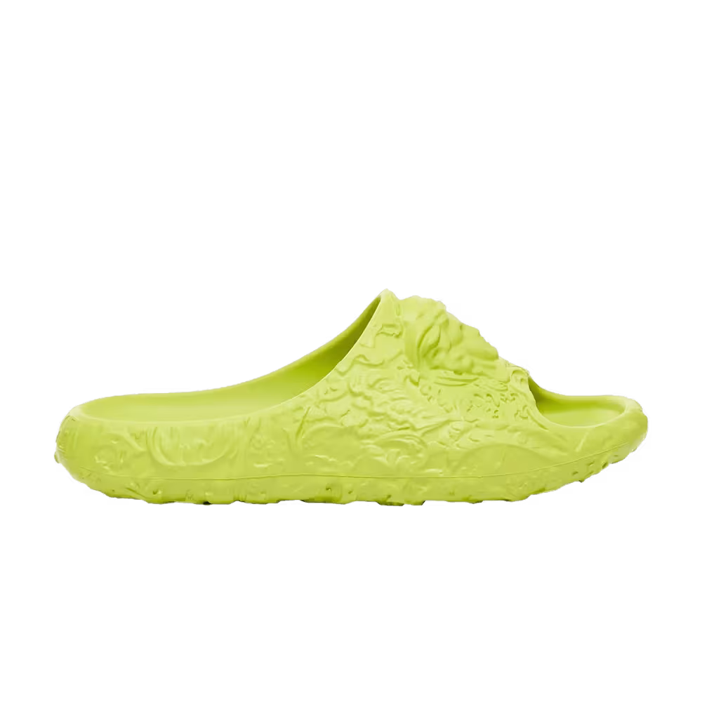 Versace Women's Medusa Dimension Slide Citron