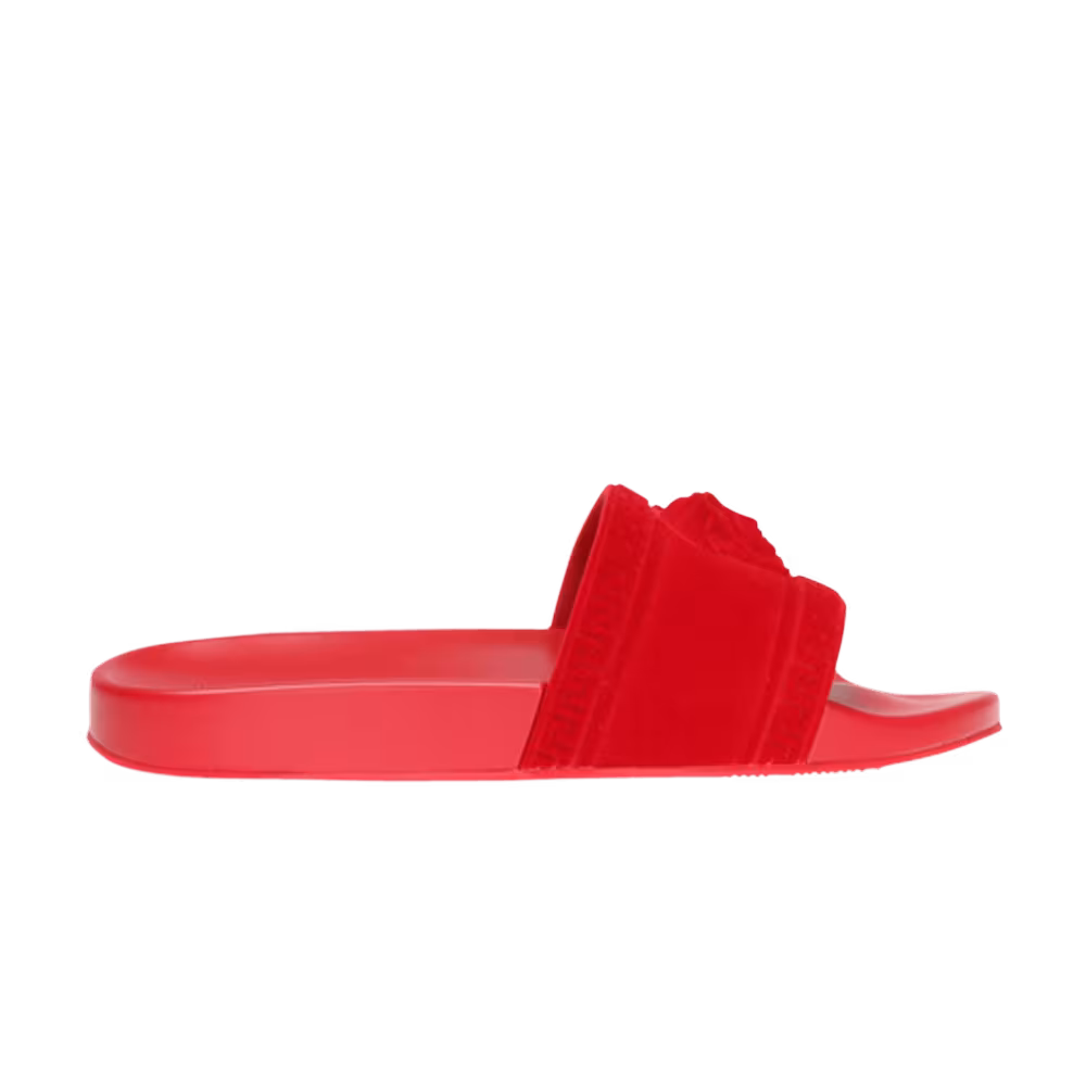Versace Medusa Slide Red