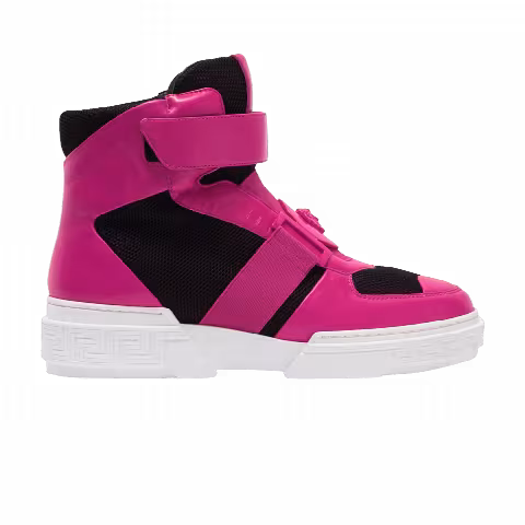 Versace Wmns Medusa Medallion Leather High 'Post It Pink'