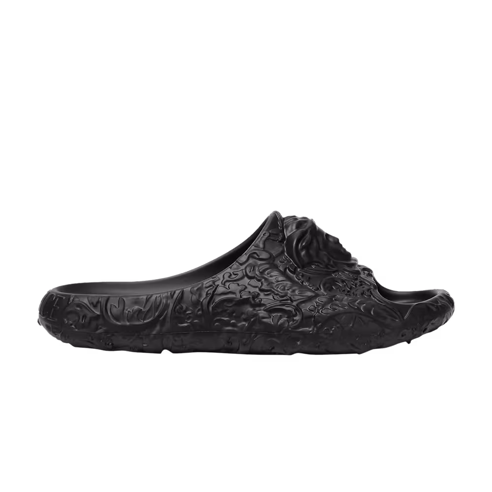 Versace Women's Medusa Dimension Slide Black