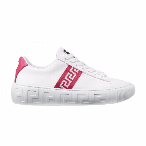 Versace Wmns Greca 'White Pink'
