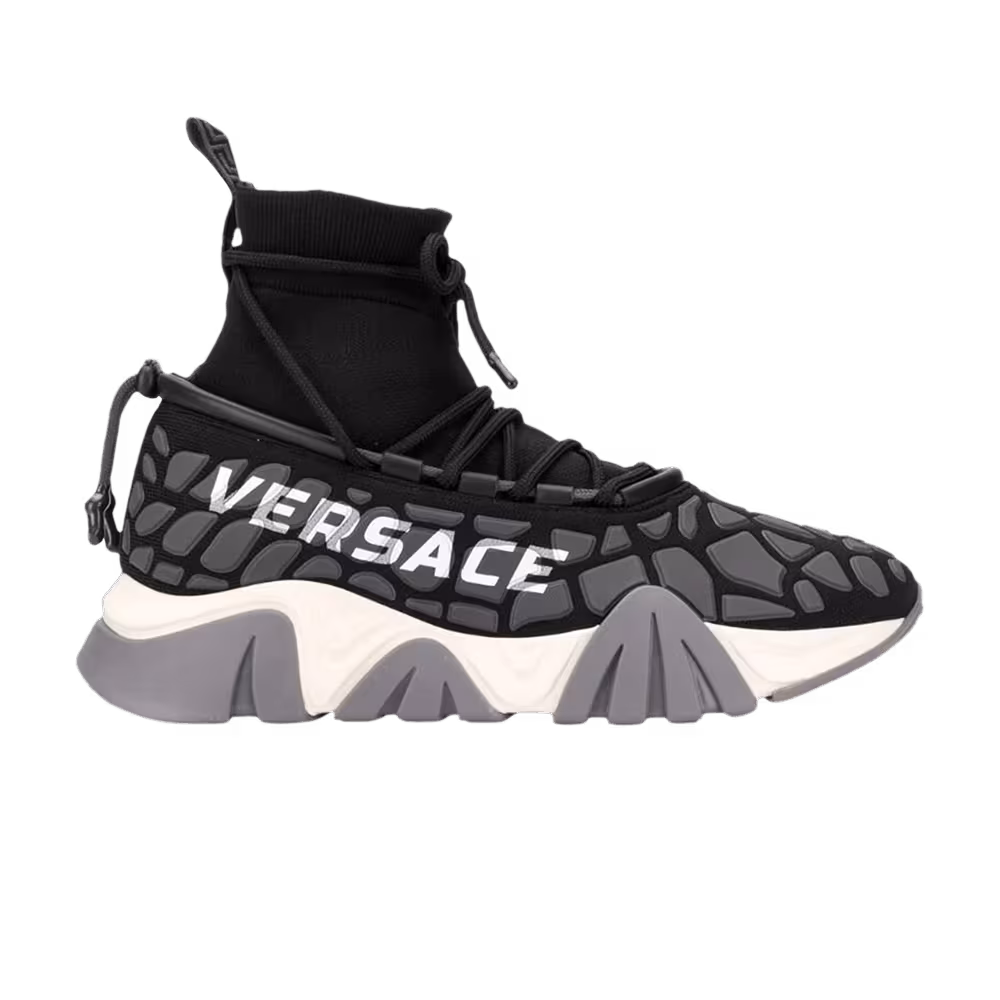 Versace Squalo Knit Drawstring - Black