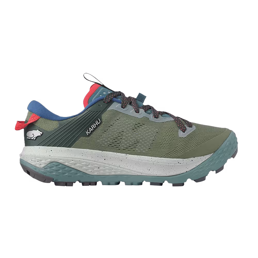Karhu Women's Ikoni Trail 1.0 Oil Green Mineral Blue