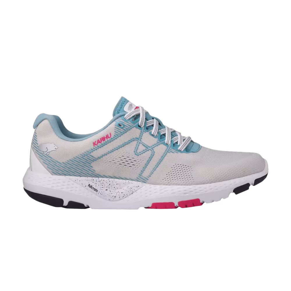 Karhu Women's Ikoni Ortix HiVo Wide Bright White Reef Water