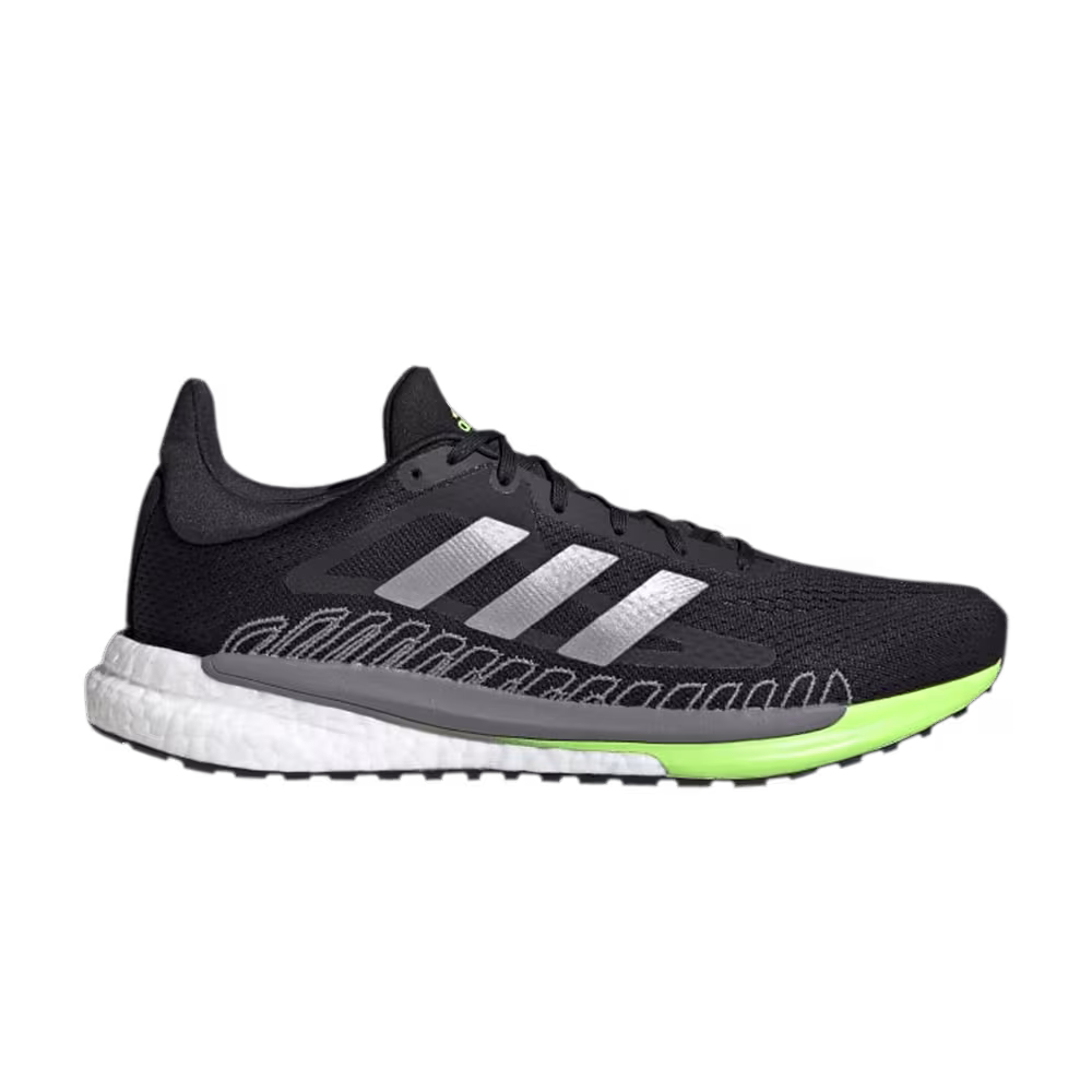 Adidas SolarGlide 3 Black Signal Green