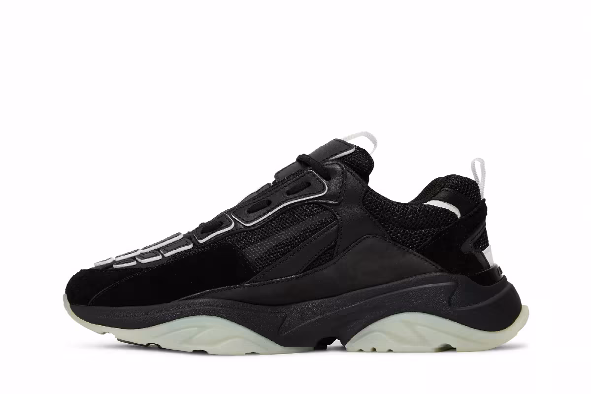Amiri Bone Runner Black, view 4