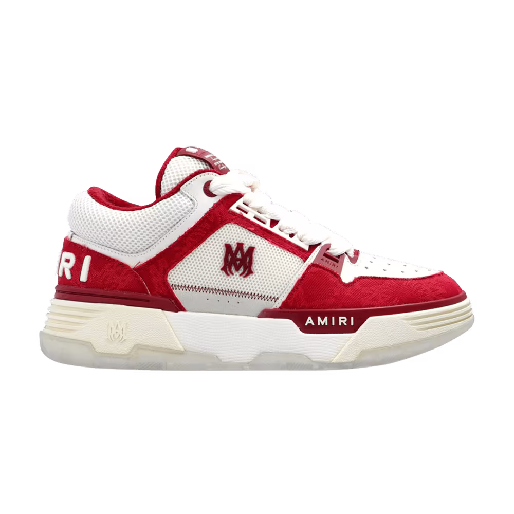 Amiri MA-1 Quad Monogram Print - Deep Red