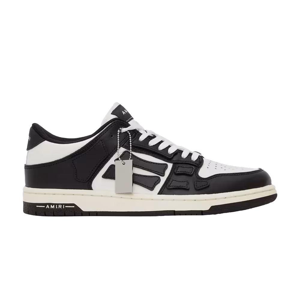 Amiri Women's Skel Top Low Black White