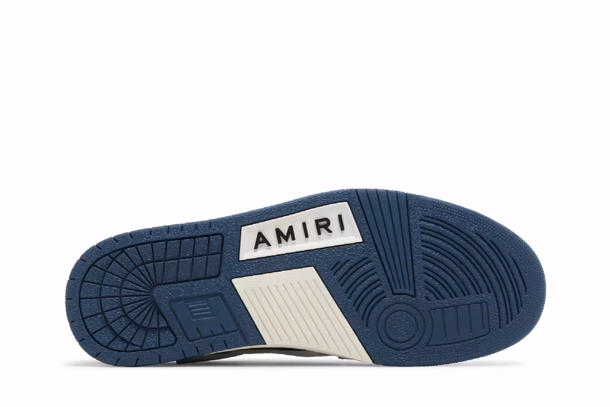 Amiri Mesh Skel Top Low Teal, view 5