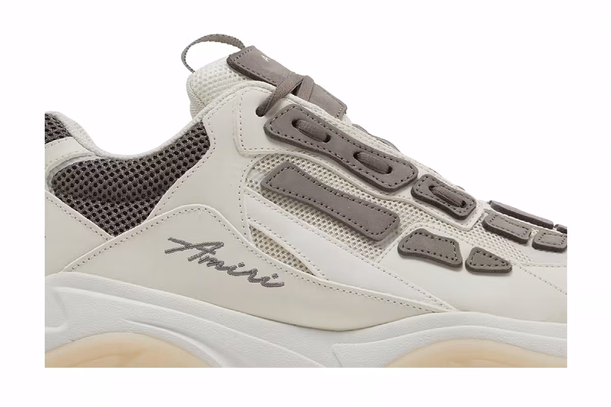 Amiri Bone Runner Alabaster Grey, view 3