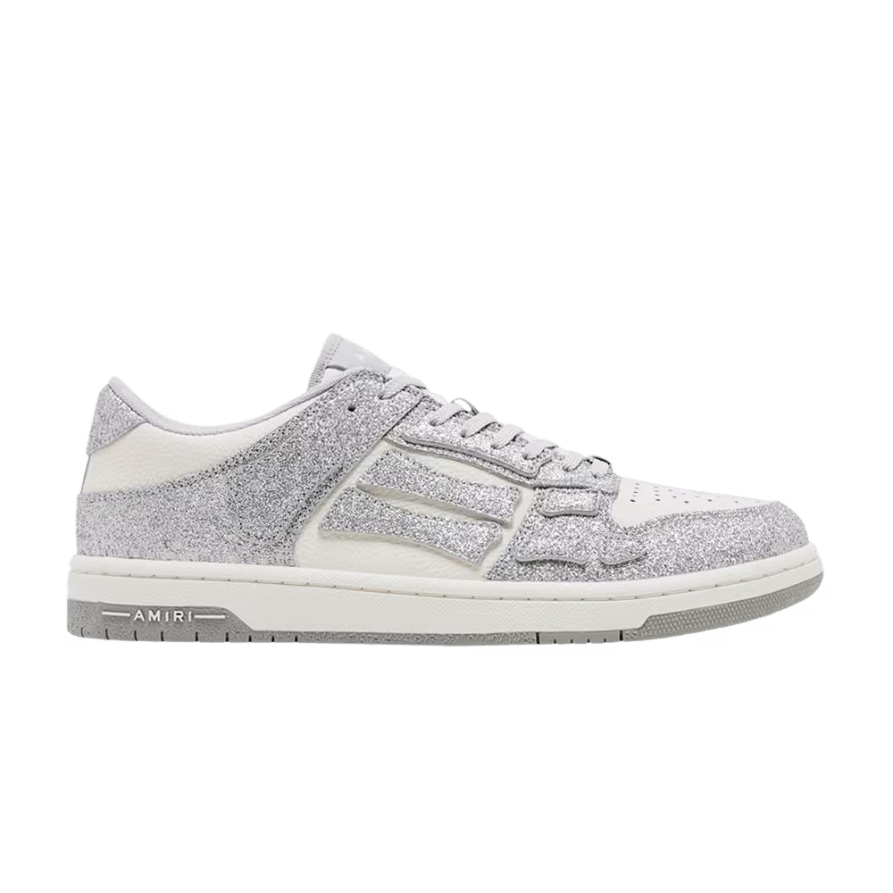 Amiri Skel Top Low Shimmer - Silver