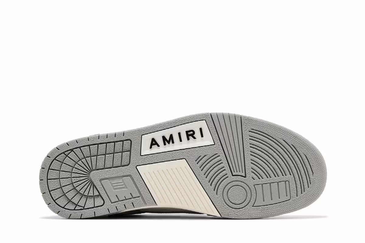 Amiri Skel Top Low Shimmer - Silver, view 5