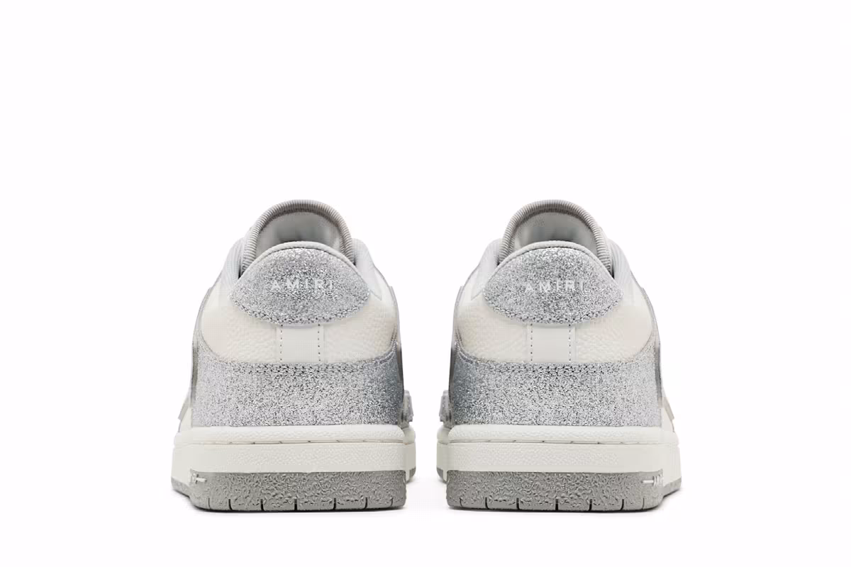 Amiri Skel Top Low Shimmer - Silver, view 7