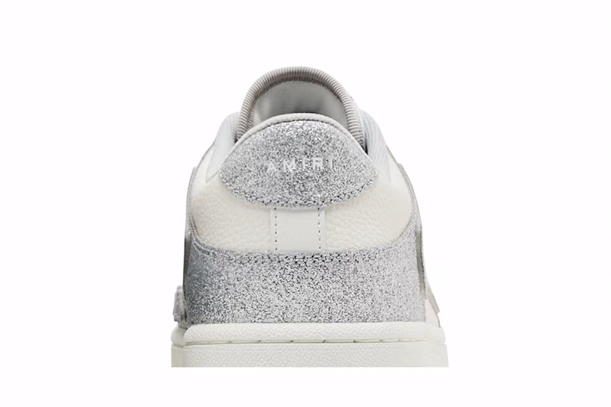 Amiri Skel Top Low Shimmer - Silver, view 8