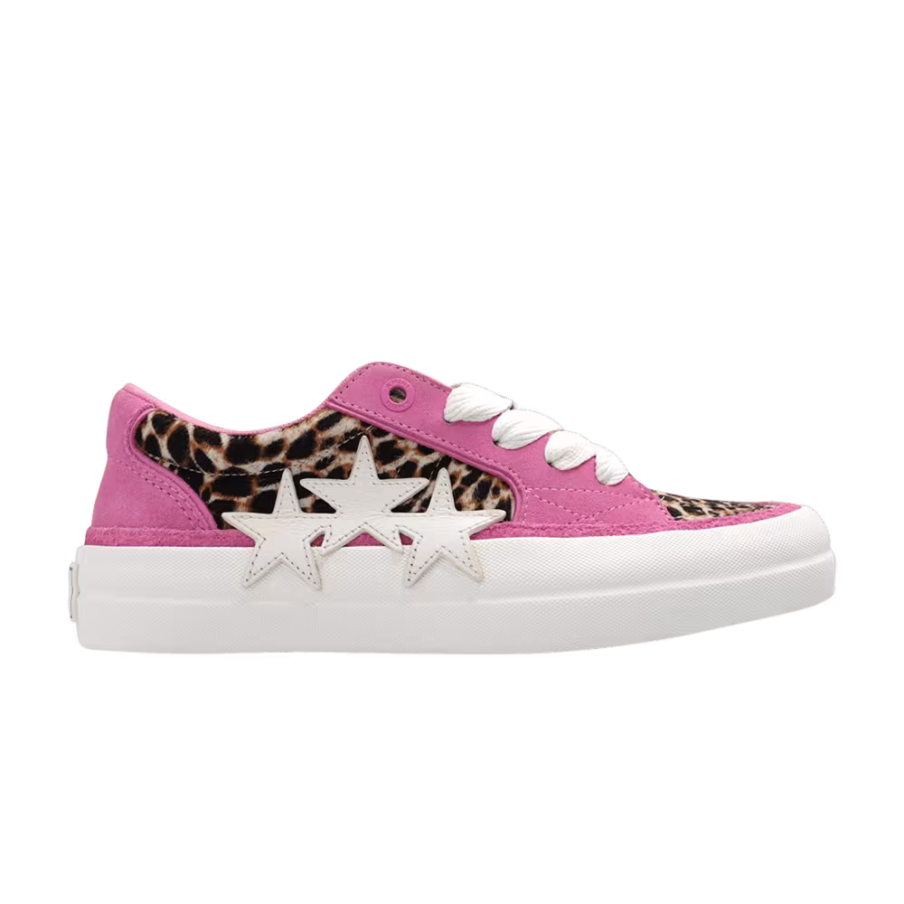 Amiri Women's Sunset Skate Low Pink Leopard