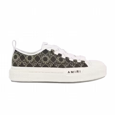 Amiri Court Low 'MA Quad Jacquard - Black Gold'