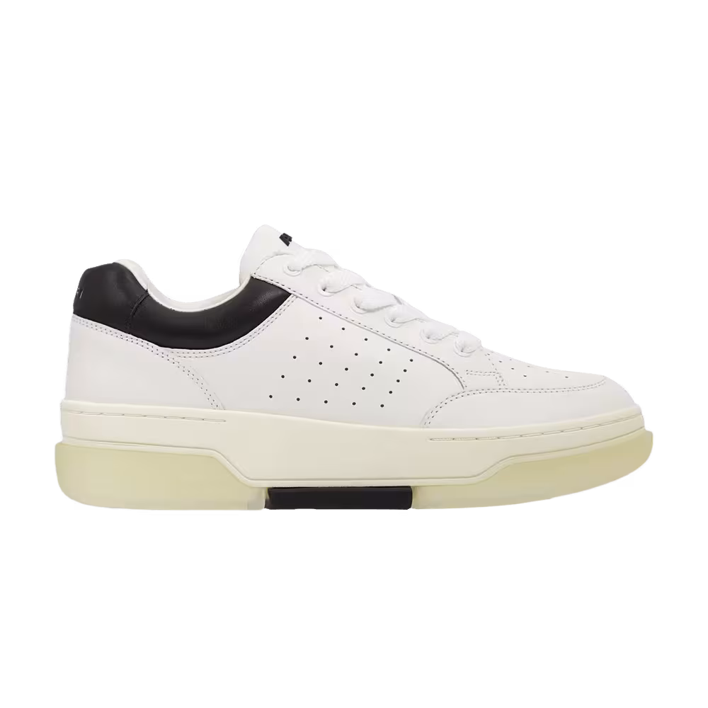 Amiri Stadium Low White Black