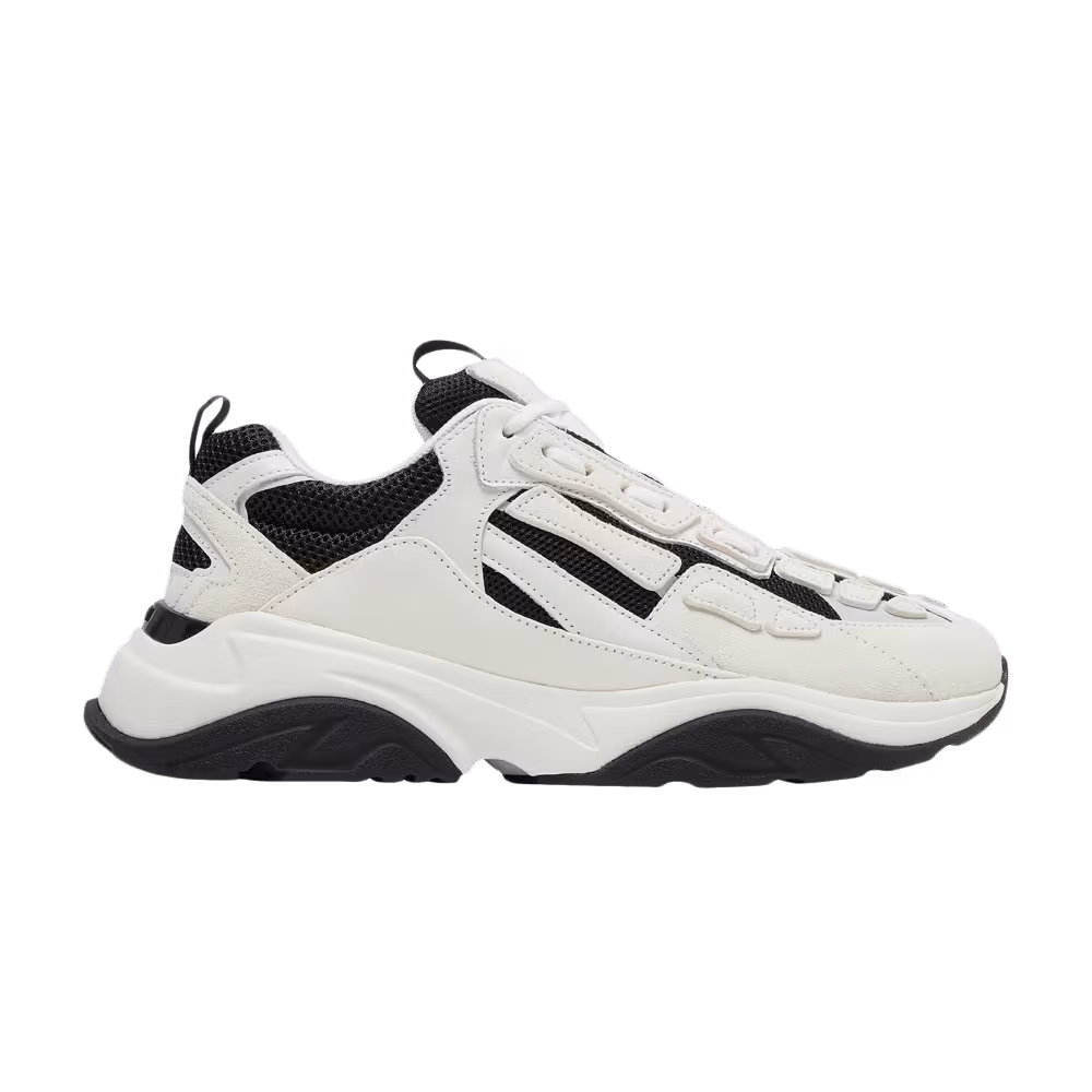 Amiri Bone Runner Black White