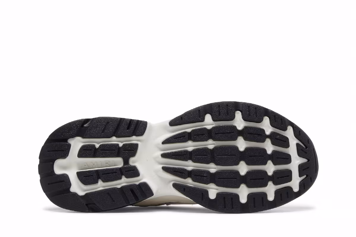 Amiri Bone Runner Black White, view 5