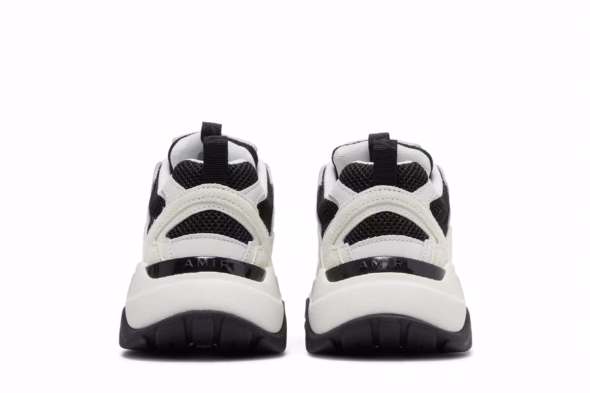 Amiri Bone Runner Black White, view 7