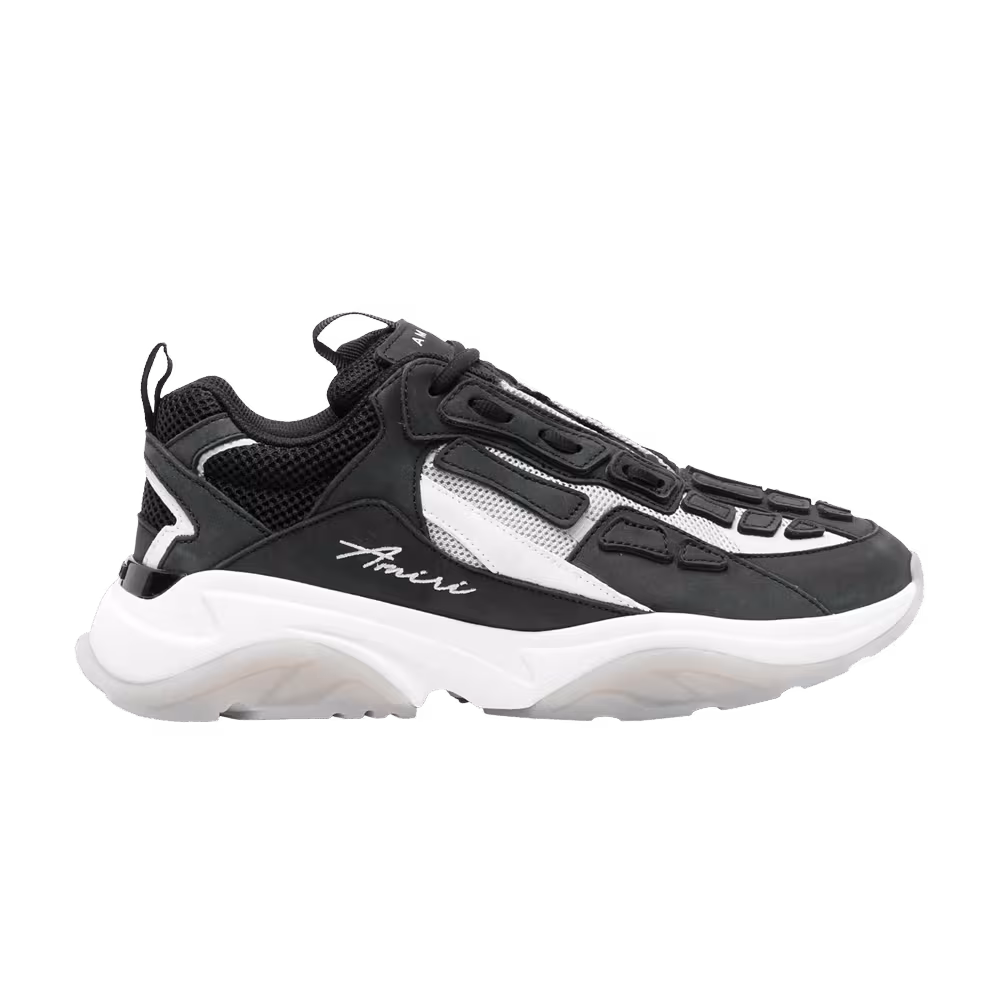 Amiri Bone Runner Kids Black Grey