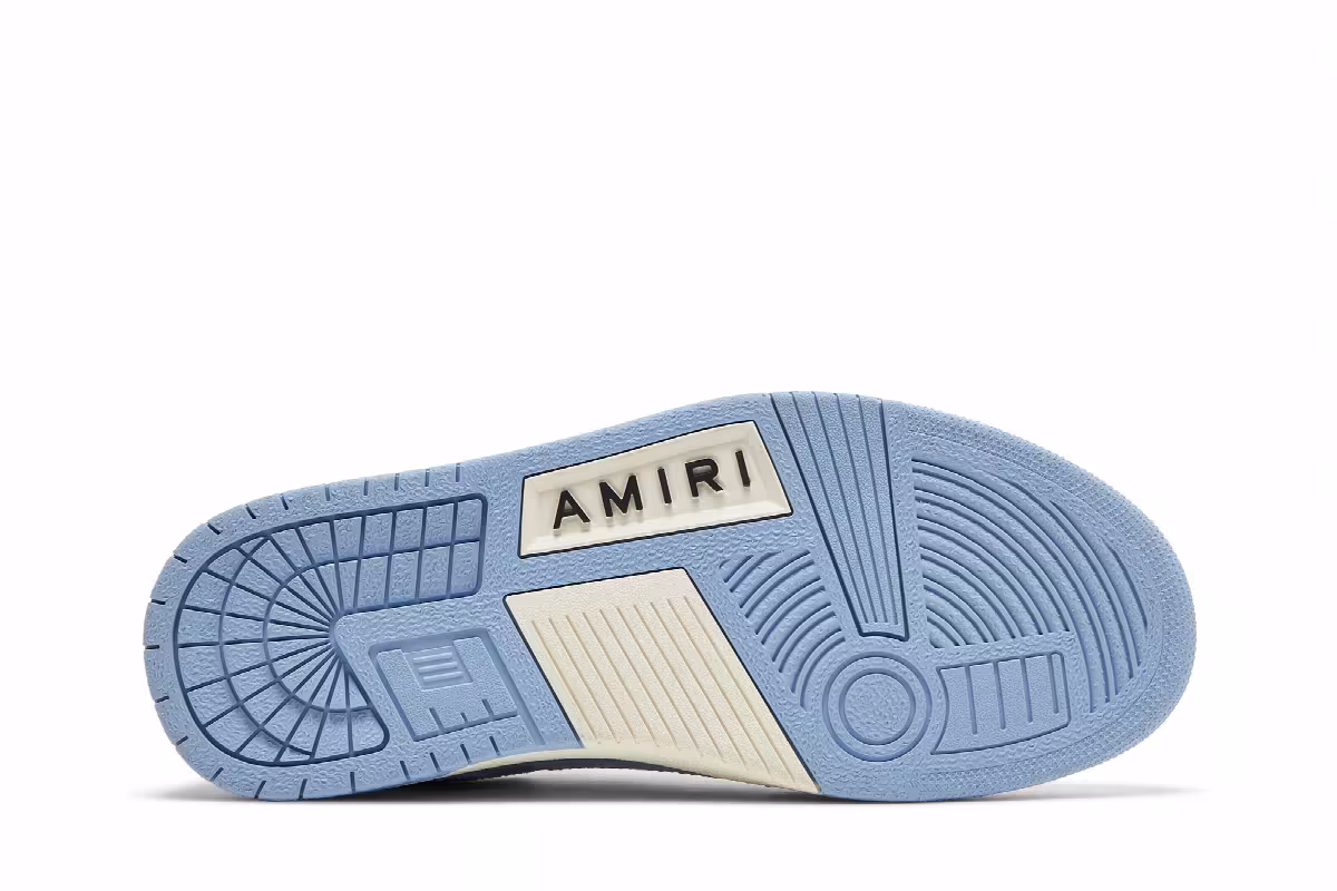 Amiri Women's Skel Top Low White Lilac, view 5