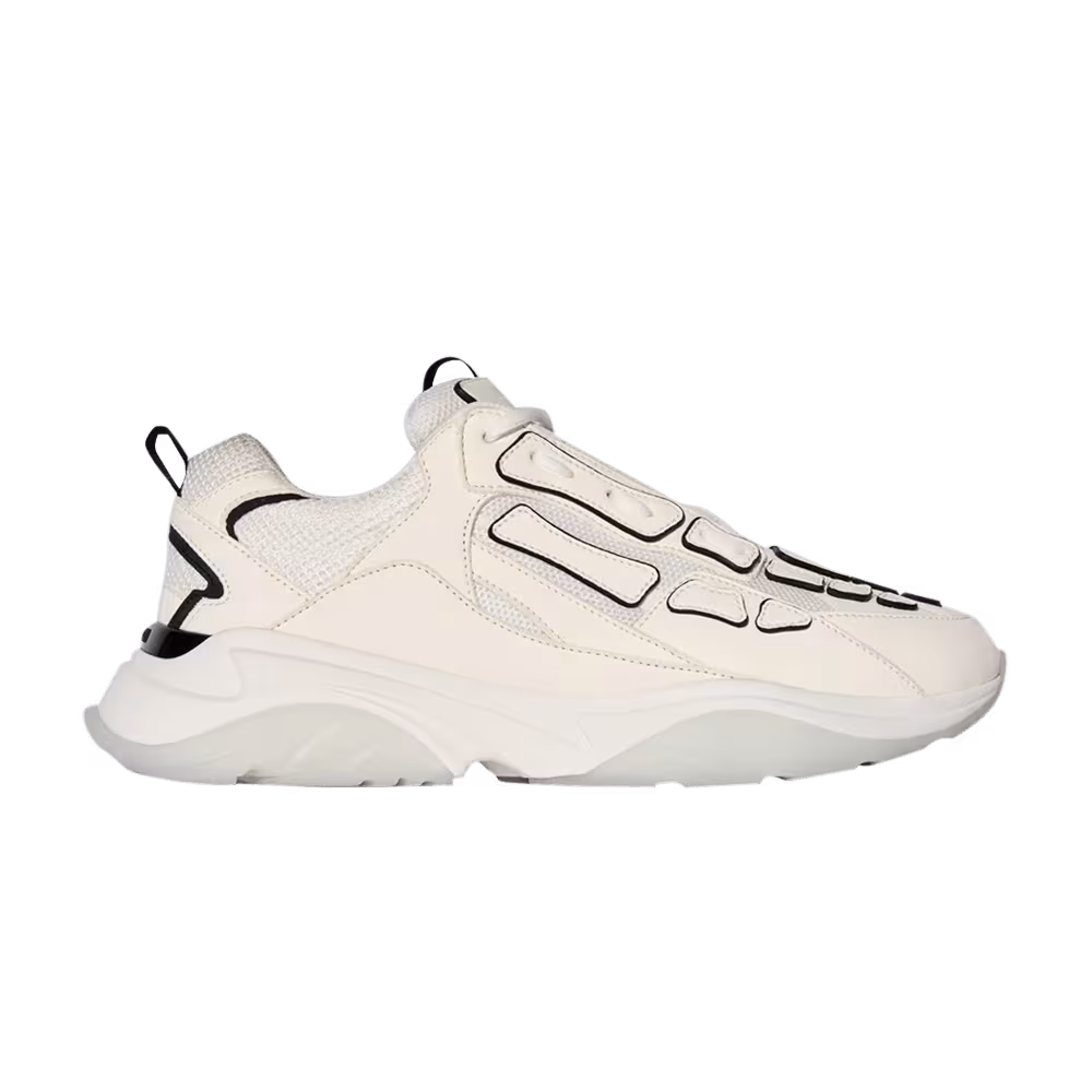 Amiri Bone Runner White Black