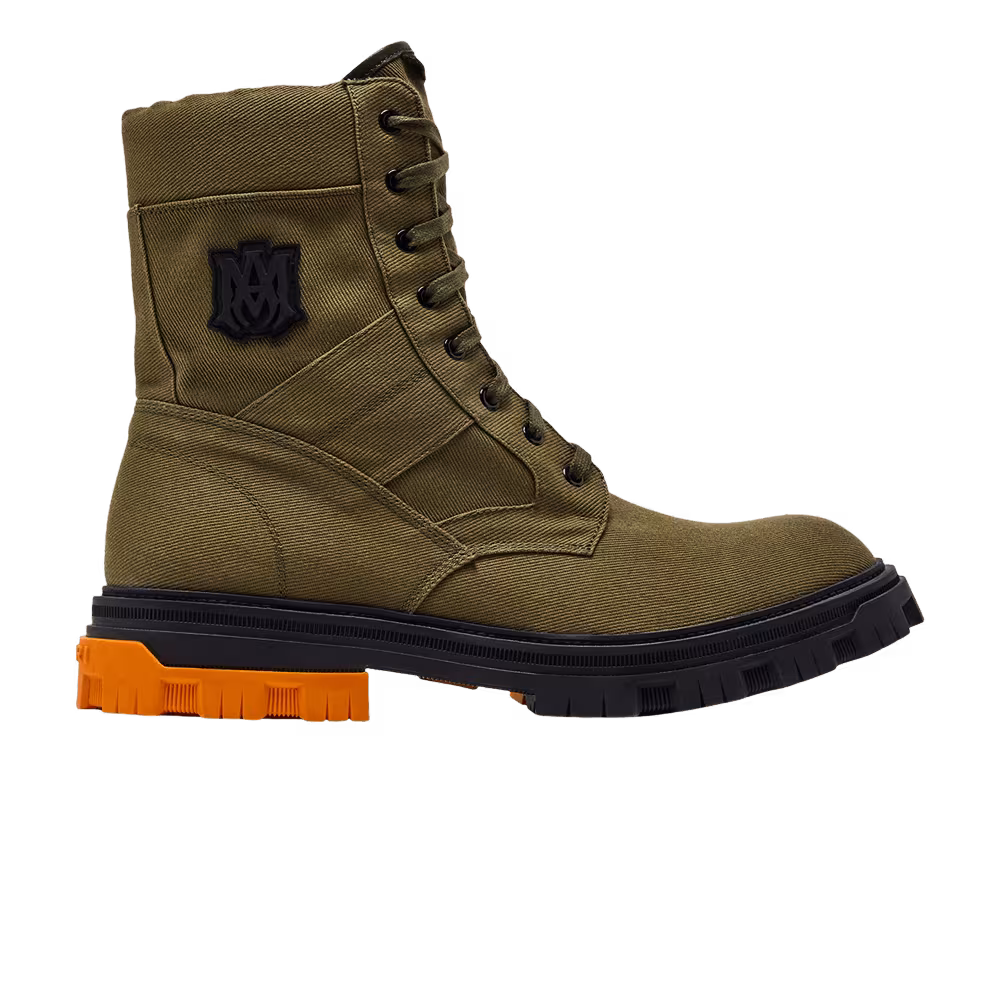 Amiri Combat Boot Military Green